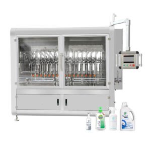 Automatic Shampoo Liquid Soap Detergent Hand Sanitizer Filling Machine
